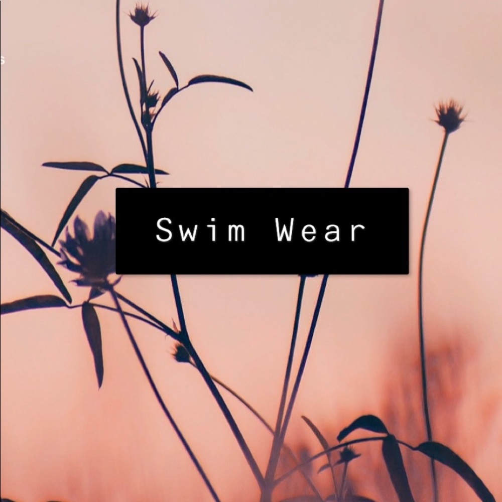 Swim wear!